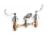 2LYJ9 Lavatory Faucet, 2H Lever, Chrome