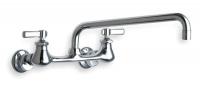 2LYK9 Lavatory Faucet, 2H Lever, Spout 12 In