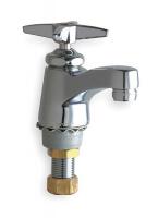 2LYL5 Lavatory Faucet, Hot Water, 1H Cross