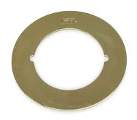 2MDJ7 Cover Plate, O.D.3-1/2 In., Brass, PK 2