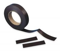 2MEY9 Magnetic Label Roll, Perforated, 50 Ft, Blk