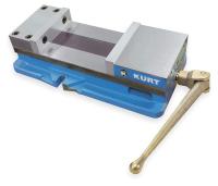 2MGH8 Flat Vise, D810, 10 In, 4349 Lbs of Force