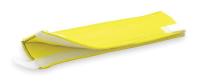 2MJW1 Wear Pad, 4 In X 12 In, Yellow