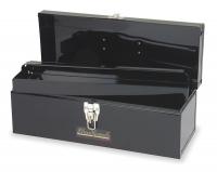 2MV24 Tote Tool Box, 19 Wx6 Dx6 1/2 H, Black