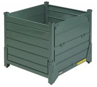 2MVU5 Bulk Container, L 48, W 45, H 42, Metal
