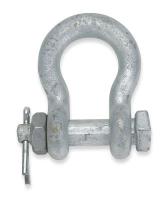 2MWP9 Alloy Safety Shackle, Round Pin, 1000 lb.