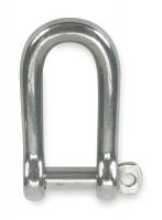 2MWR9 Forged D Screw Shackle, Screw Pin, 2000 lb