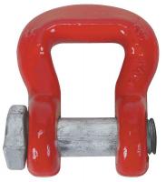 2MWY3 Web Sling Shackle, Screw Pin, 25000 lb.