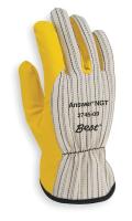 2MXT2 Chore Gloves, Poly/Cotton, XL, Yellow, PR