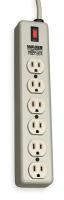 2MY43 Outlet Strip, 15A, 6 Outlets, 6 Ft. Cord