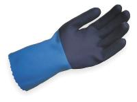 2MYV6 Chemical Resistant Glove, 12&quot; L, Sz 7, PR