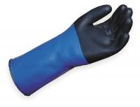 2MYV9 Chemical Resistant Glove, 14&quot; L, Sz 8, PR