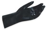 2MYY1 Chemical Resistant Glove, 20 mil, Sz 10, PR