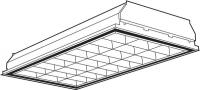 2MZK5 Recessed Troffer, Parabolic, 31WTU8
