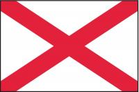 2NEH1 Alabama State Flag, 3x5 Ft
