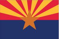 2NEH3 Arizona State Flag, 3x5 Ft