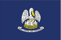 2NEJ9 Louisiana State Flag, 3x5 Ft