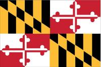 2NEK2 Maryland State Flag, 3x5 Ft