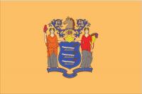 2NEL3 New Jersey State Flag, 3x5 Ft
