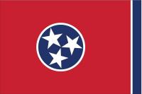 2NEN6 Tennessee State Flag, 3x5 Ft