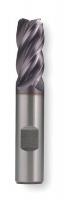 2NGT2 End Mill, Carbide, TiAlN, 3/8, 4 FL, Sq End