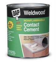2NJ92 Contact Cement, 1 Quart, Non Flammable