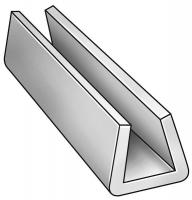 2NJF2 Snap On, UHMW, 1/2 x 0.320 In, 10 Ft, White