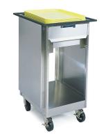2NJZ6 Plate Dispenser Cart, Heated, 36x18x39