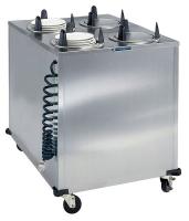 2NKD1 Plate Dispenser Cart, SS, 32x32x39-7/8
