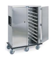 2NKF1 Tray Delivery Cart, Stainless, 37x33x64