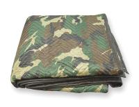 2NKT5 Quilted Moving Pad, 72 In. L, Camo, PK 12