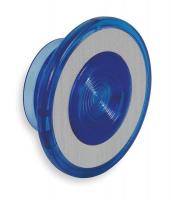 2NME3 Mushroom Knob, 1 5/8 In, Push/Pull, Blue