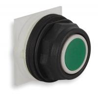 2NMG9 Push Button, 30mm, Green, Plastic