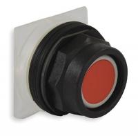 2NMJ6 Push Button, 30mm, Red, Plastic