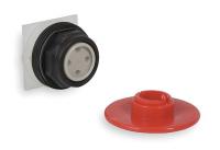 2NMK3 Push Button, 30mm, Red, Plastic, Mushroom