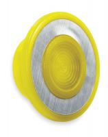 2NMR8 Mushroom Knob, 1 5/8 In, Push/Pull, Yellow