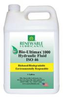 2NMW1 Hydraulic Oil, Bio, Ultimax 1000, 1 Gal, 46