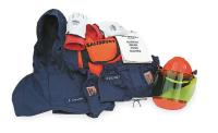 2NMY5 FR Coat/Overpants Kit, Navy, XL, HRC2
