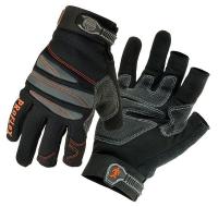 2NNW8 Anti-Vibration Gloves, M, Black, PR