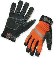 2NNZ2 Cold Protection Gloves, PVC, L, Orng/Blk, PR