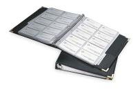 2NRK8 Business Card Binder, 200 Ct, Vinyl