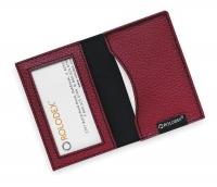 2NRN2 Business Card Book, 36 Cards, Rose, Leather