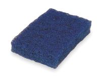 2NTG9 Scouring Pad, Blue, 6In L, 3-1/2In W, PK20