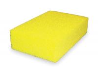 2NTH5 Sponge, Yellow, 4-3/16In L, 6In W