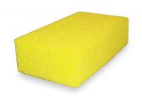2NTH6 Sponge, Yellow, 4-5/16In L, 7-1/2In W