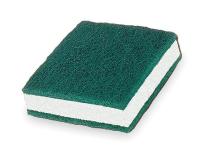 2NTJ5 Soap Pad, Grn/Wht, 3-1/2In L, 3-1/2In W, PK5