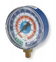 2NXE2 Item 3 1/8 In Blue Compound Gauge