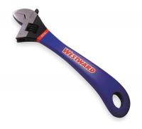 2NZD3 Adjustable Wrench, 12 in., Black, Cushion