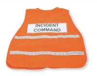 2PDL8 Safety Vest, Incident, Polyester, Orange