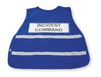 2PDL9 Safety Vest, Incident, Polyester, Blue